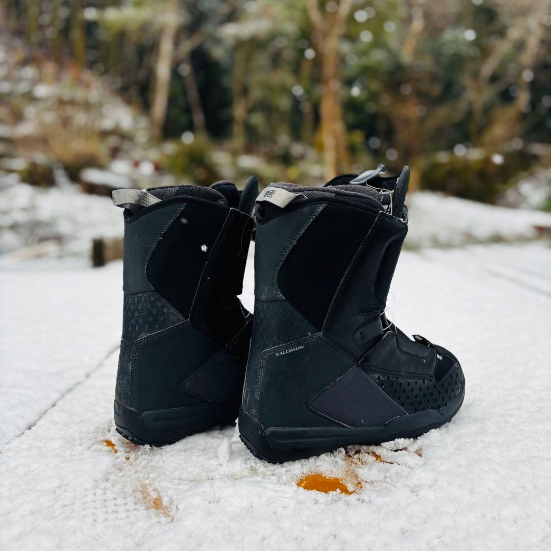 Salomon Boa スノーボードブーツ 黒 24.5cm バッグ付き【美品】