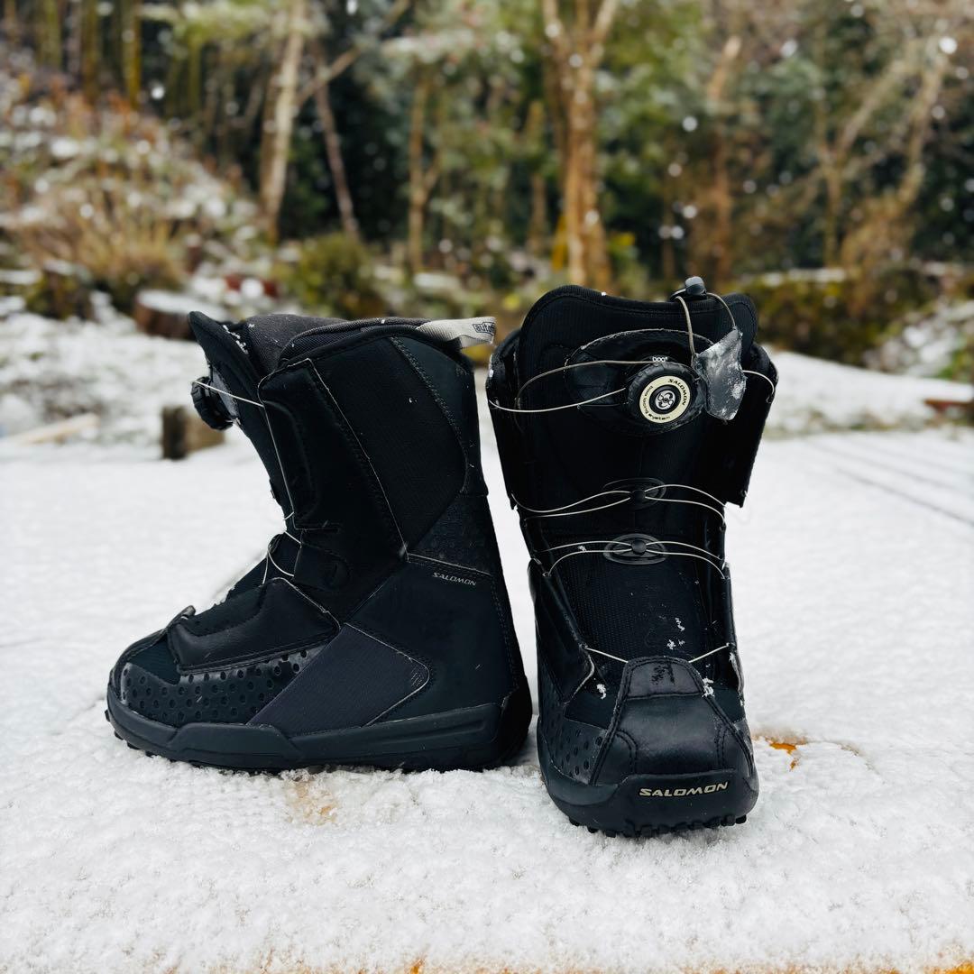 Salomon Boa スノーボードブーツ 黒 24.5cm バッグ付き【美品】
