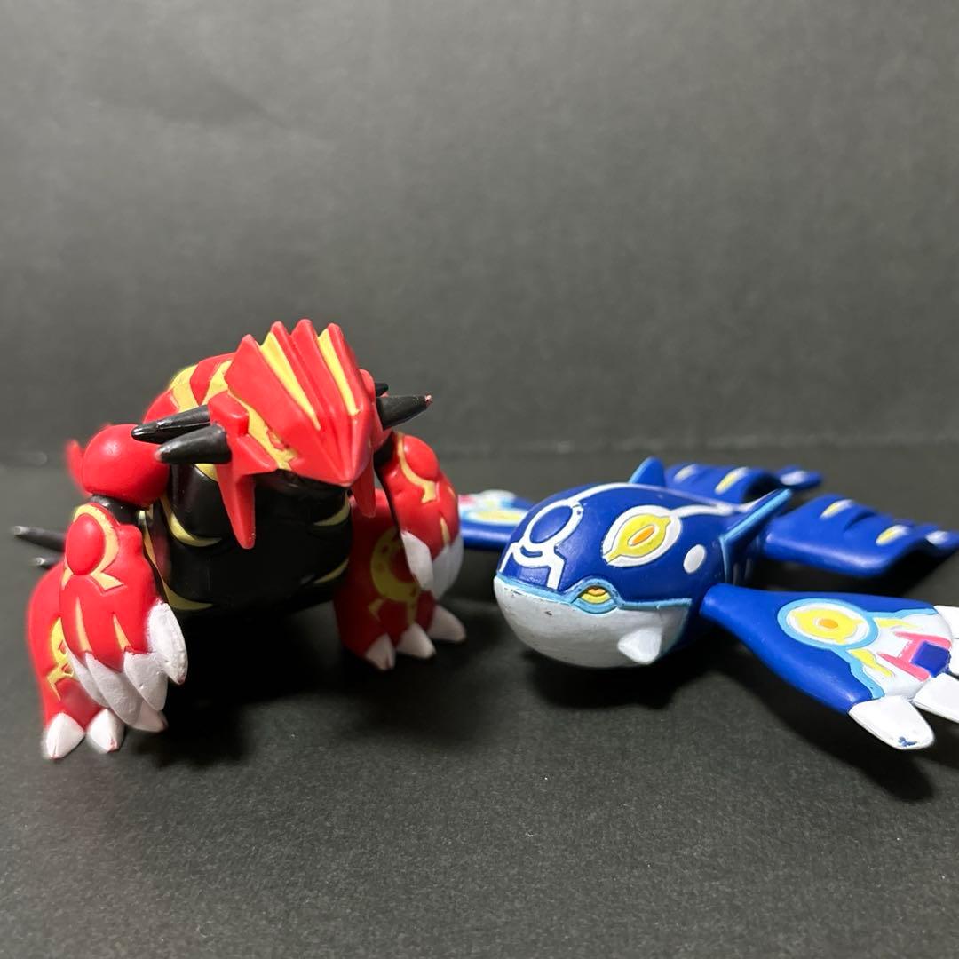 ポケモン モンコレ ゲンシグラードン ゲンシカイオーガ フィギュア