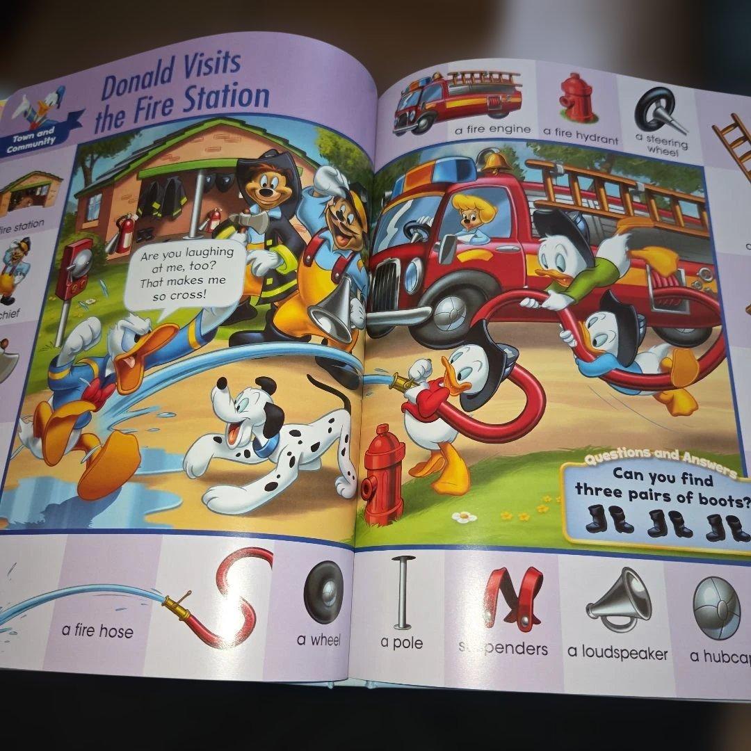 美品】ディズニー英語システム DWEの英語絵辞書 - メルカリ