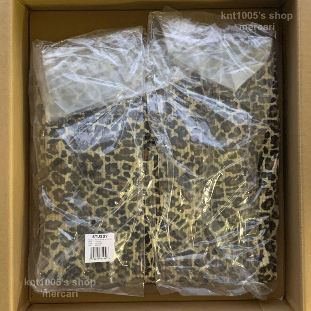 STUSSY BASIC THERMAL LEOPARD サーマル ヒョウ柄 M - メルカリ