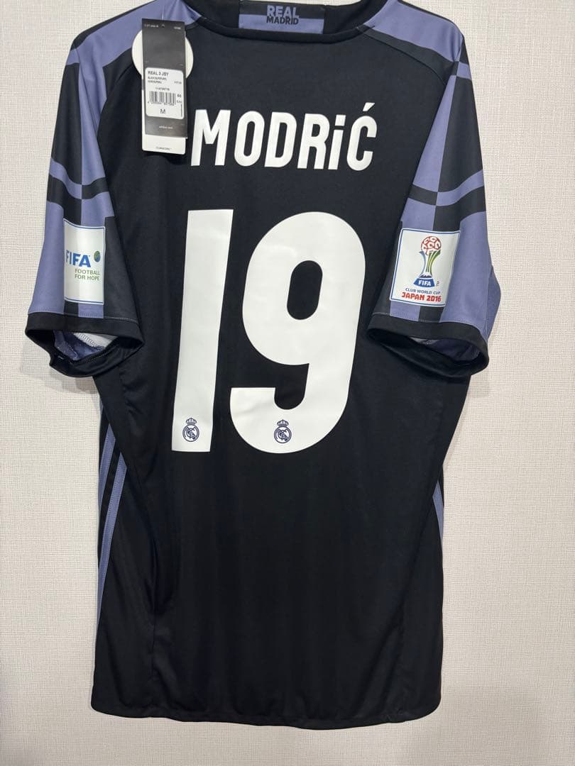 【希少・CWC仕様】レアル・マドリード 16-17 モドリッチ ユニフォーム レアルマドリード 25-26 アウェイ 半袖 ユニフォーム No.10 モドリッチ