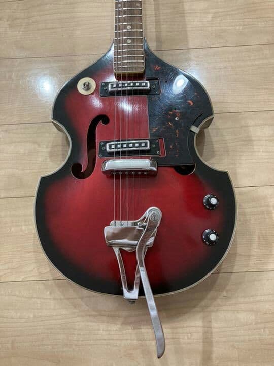 期限付き低価格 超希少　フルアコ　ビザールギター　日本製！！