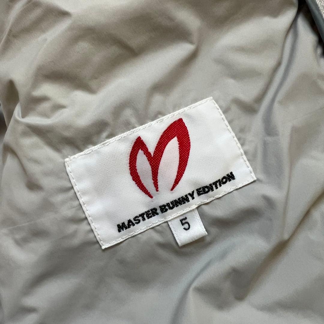 パーリーゲイツ マスターバニー ダウンジャケット グレー メンズ 5 L