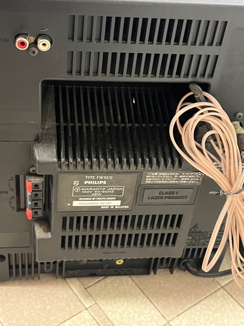 フィリップス FW331 ミニHiFiシステム