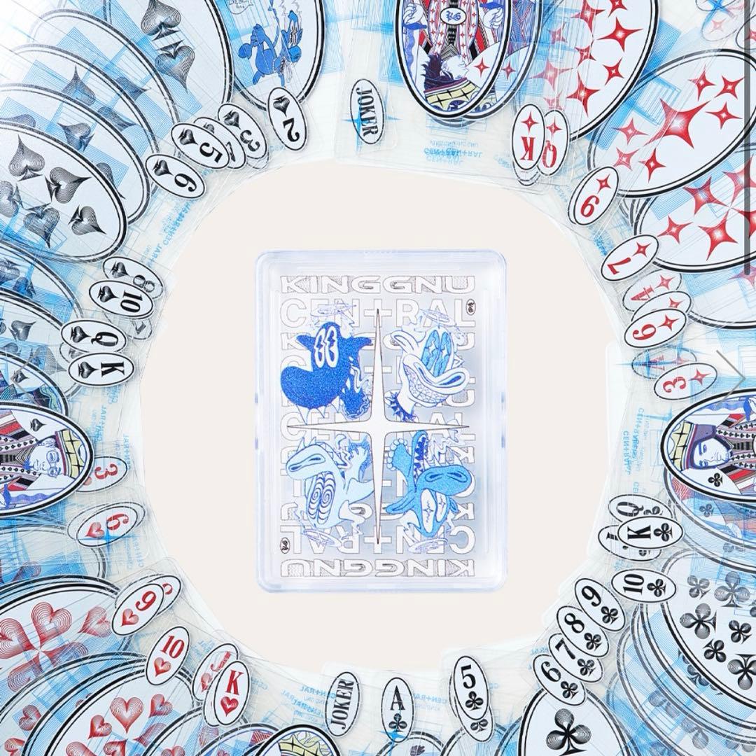 【新品未使用】CEN+RAL CLEAR PLAYING CARDS