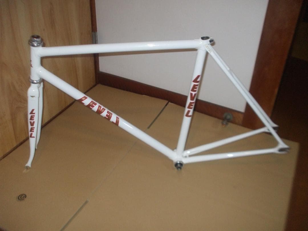 LEVEL ピストフレーム　2020年製造　クロモリ　フレーム njs　競輪 LEVEL ピストフレーム 2020年製造 クロモリ フレーム njs 競輪 - メルカリ