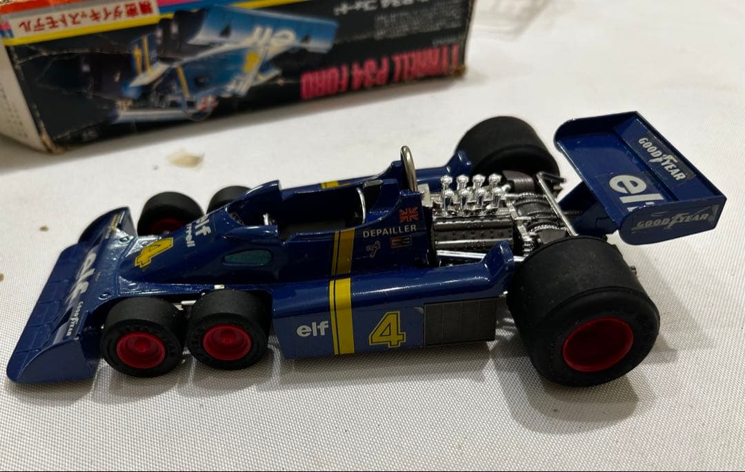 エーダイ グリップテクニカ タイレルP34 フォード 1/20 当時のもの F1