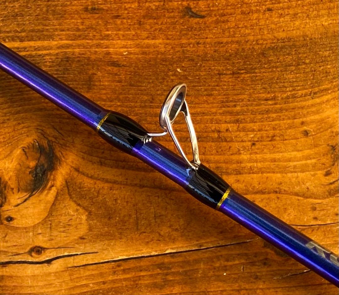 ジギングロッド C562MH スロージギング オフショアロッド ベイトロッド 青