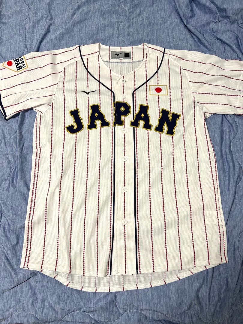 侍ジャパン ユニフォーム Lサイズ 無地 背番号なし - メルカリ