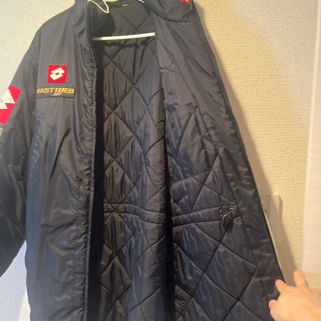 Lotto Juventus ベンチコート 黒 - メルカリ