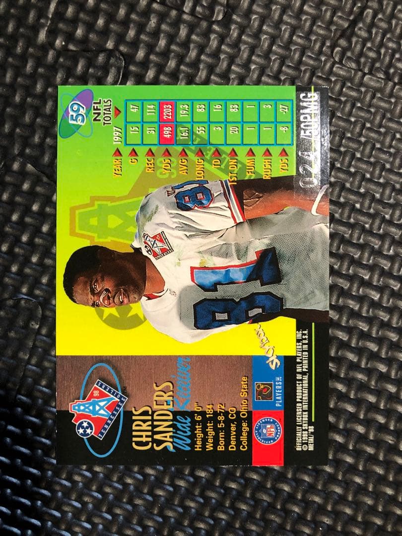 PRECIOUS L GEMS❣️CHRIS SANDERS❣️NFL❣️