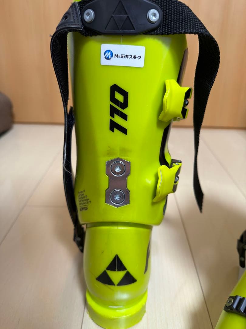 Fisher RC4 スキーブーツ 110 イエロー インナーシューズ付き - メルカリ