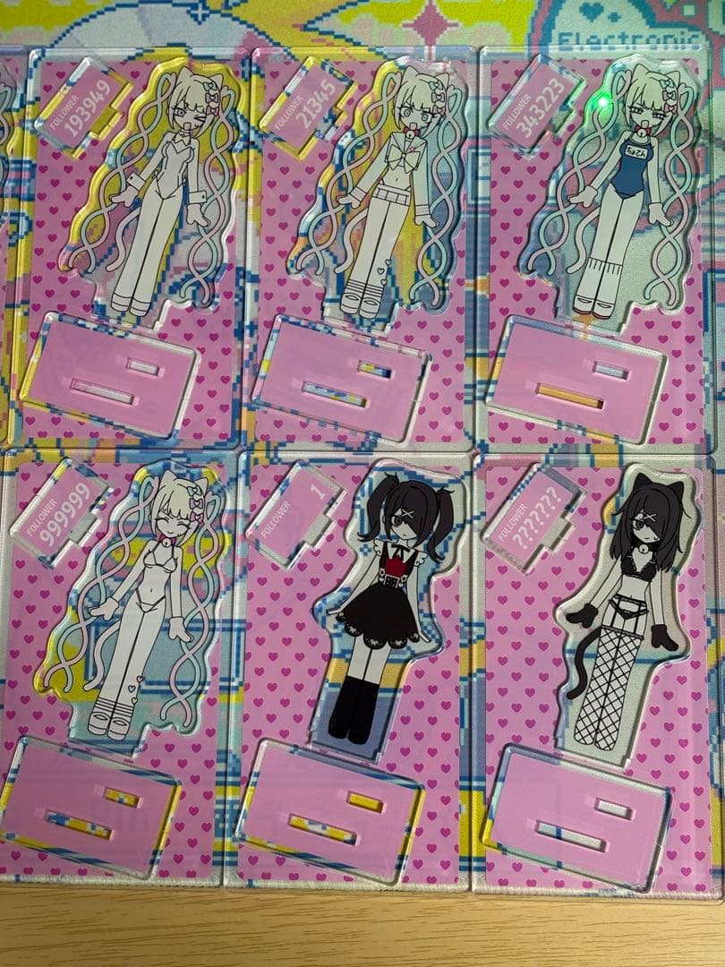 コンプリート　ニディガ展3 インターネットエンジェルブラインドアクスタ