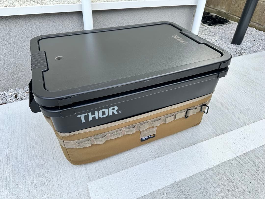 thor コンテナ 53L カスタム多数 楽天市場】THOR ソー LARGE TOTES カスタムセット 53L 【メッセージ