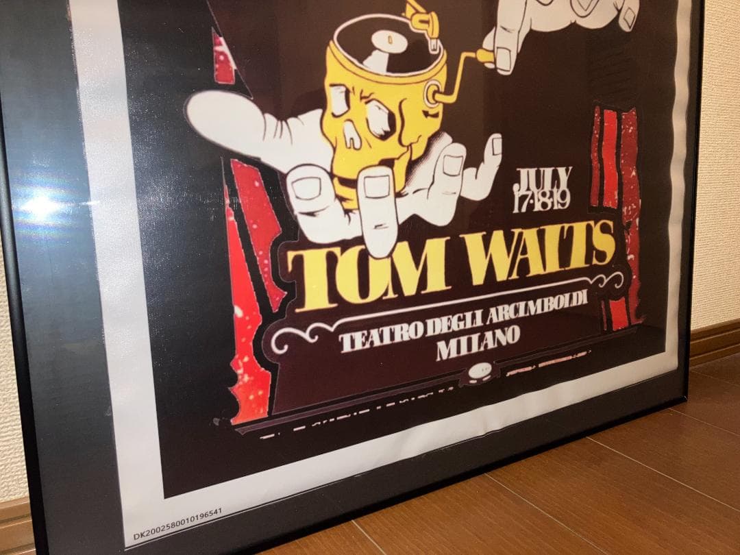 ★TOM WAITS トムウェイツ「Glitter and Doom」ポスター