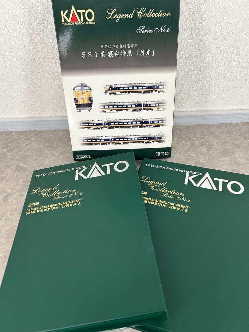 KATO 10-1140 レジェンドコレクション 581系 寝台特急「月光」
