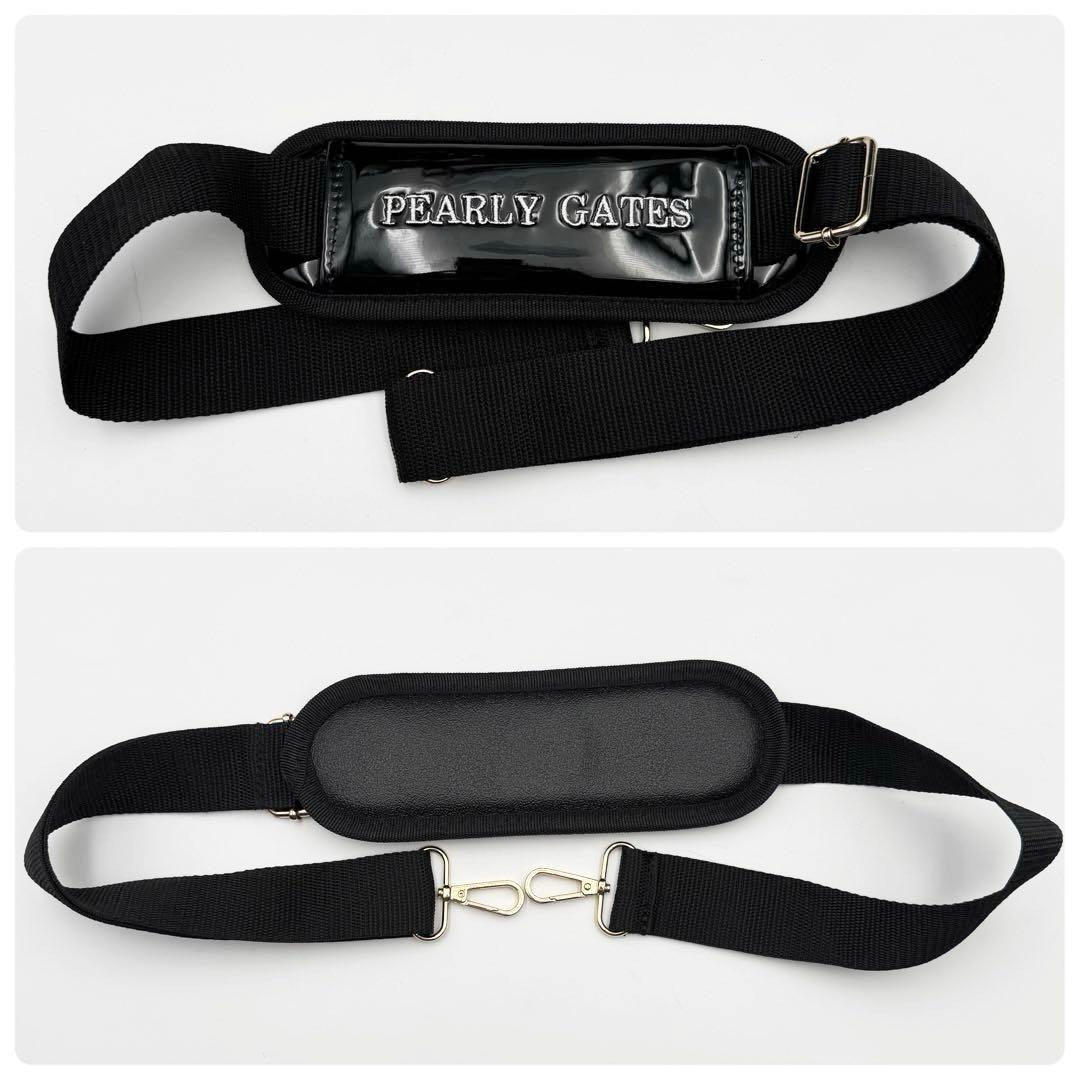 未使用品✨パーリーゲイツ ボストンバッグ エナメル 2WAY ショルダー