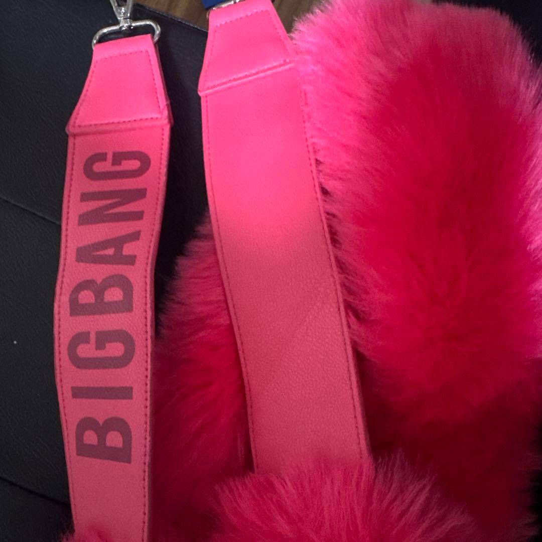 BIGBANG ショルダーストラップ(G~DORAGON)ピンク - メルカリ