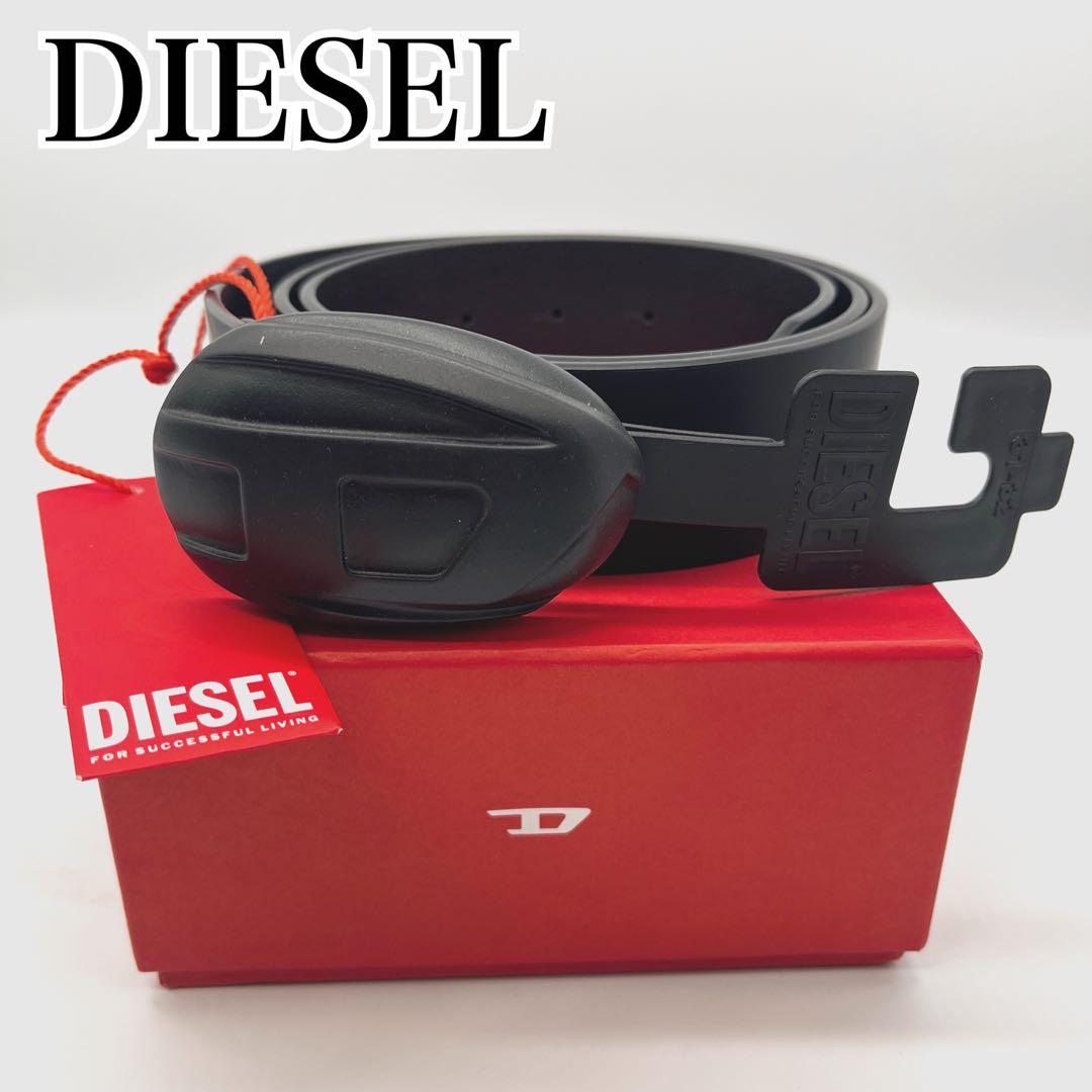新品未使用 タグ付き ディーゼル DIESEL メンズ ベルト ブラック系 DIESEL（ディーゼル） 送料無料 ベルト メンズ B-DYTE BELT DIESEL