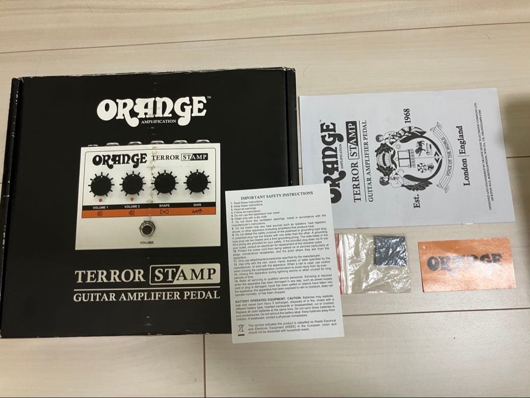 Orange Terror Stamp ギターエフェクター