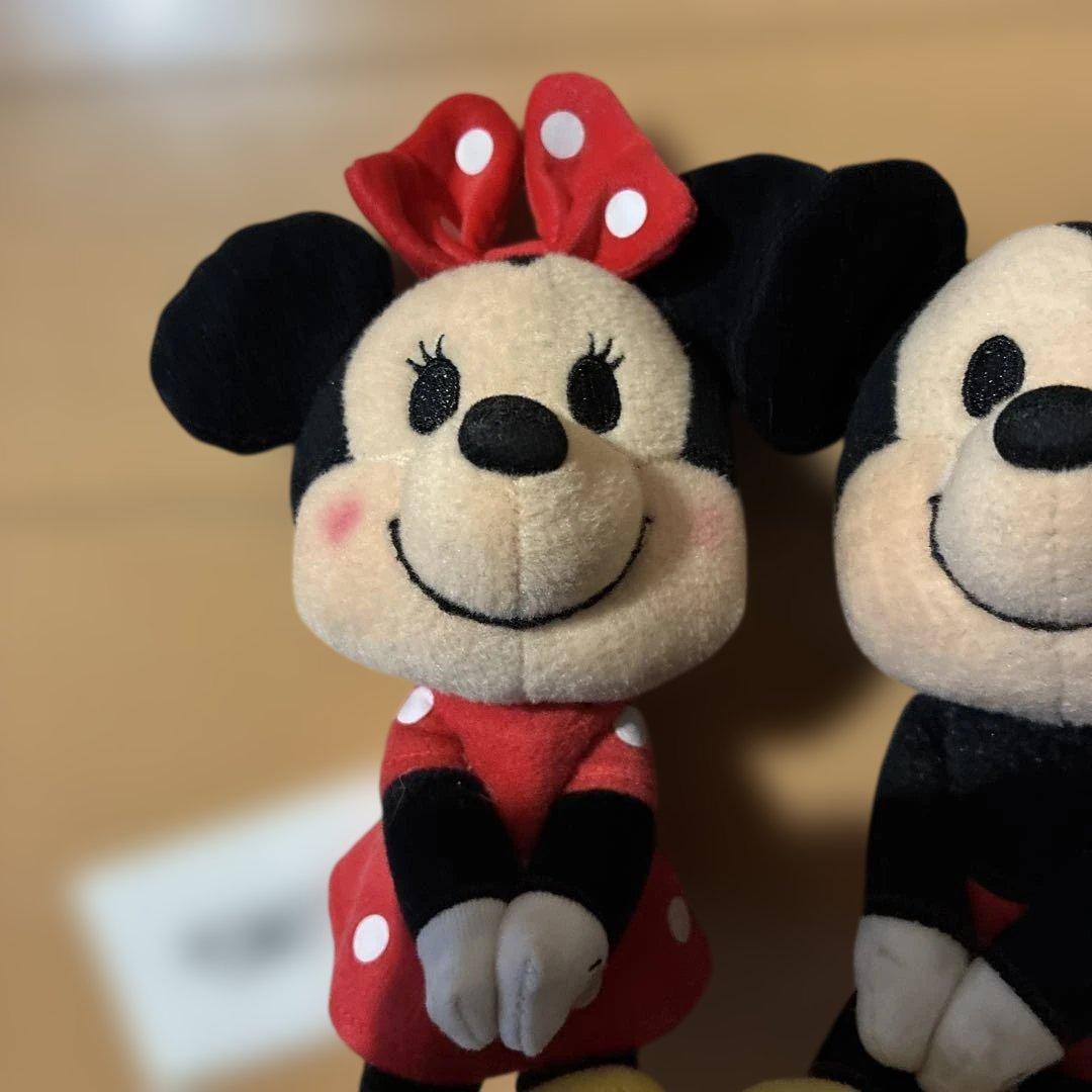 nuimos ぬいもーず ミッキーマウス　ミニーマウス　セット　ぬいぐるみ