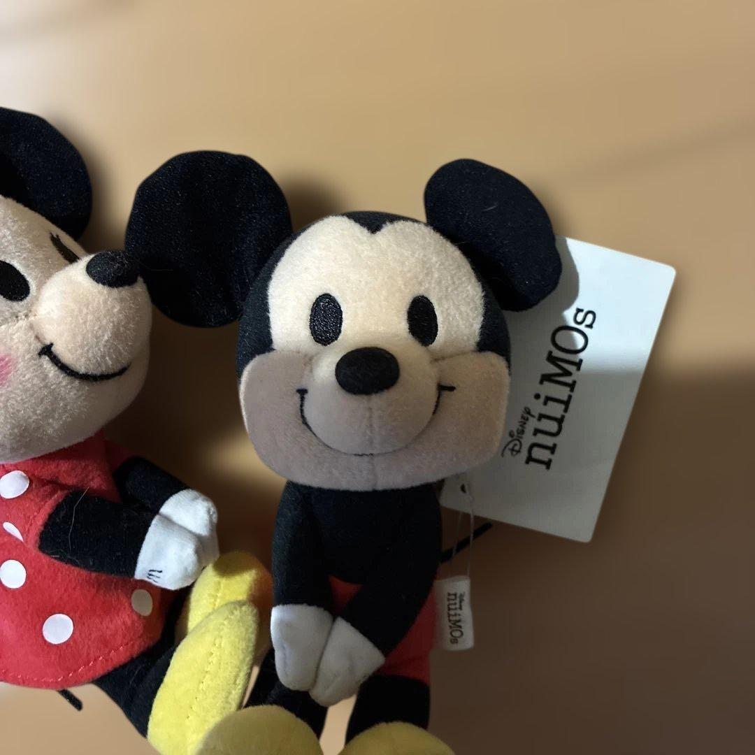 nuimos ぬいもーず ミッキーマウス　ミニーマウス　セット　ぬいぐるみ