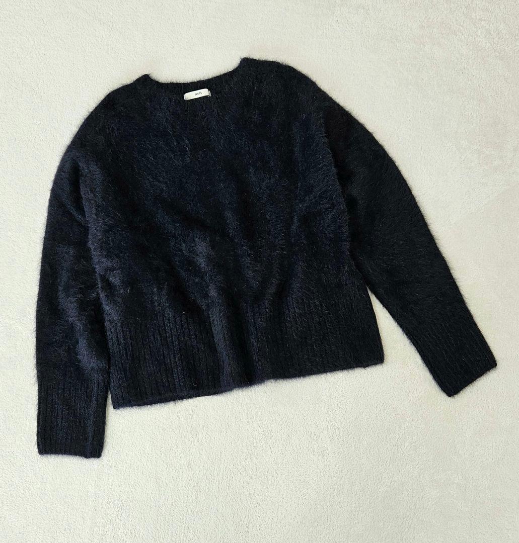 ●シップス　《手洗い可能》FOXクルーネックプルオーバー