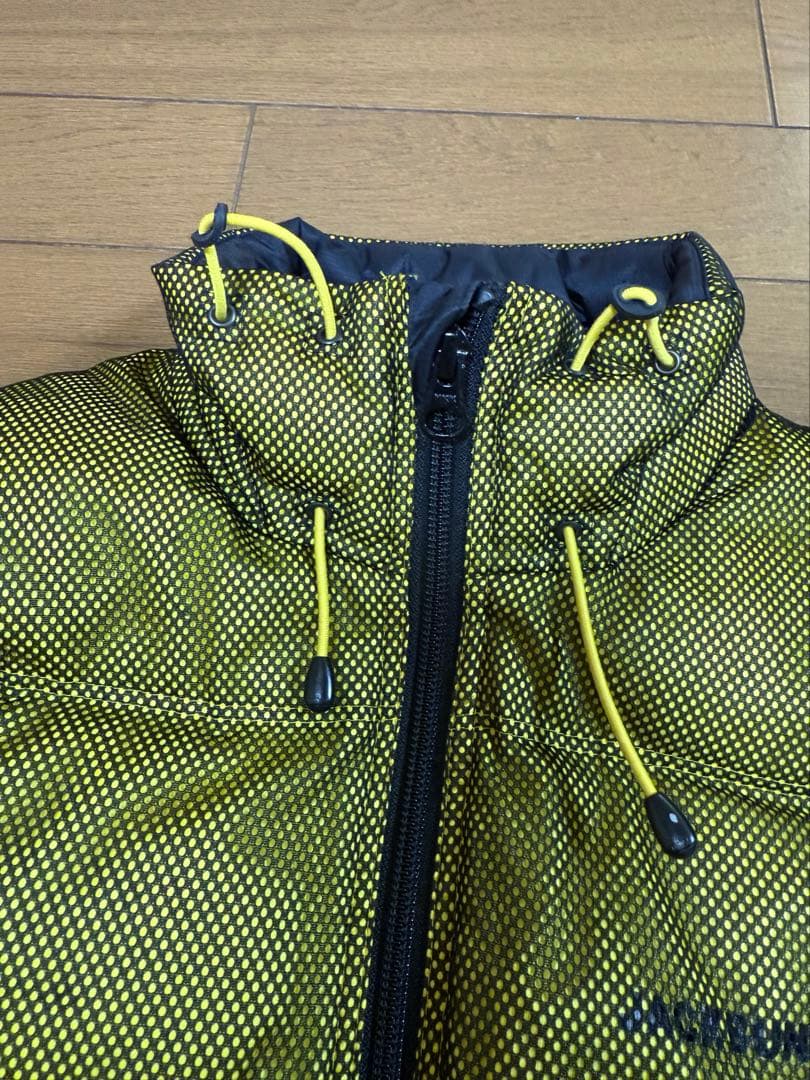 JACK BUNNY イエロー ノースリーブダウンベスト レディース サイズXS