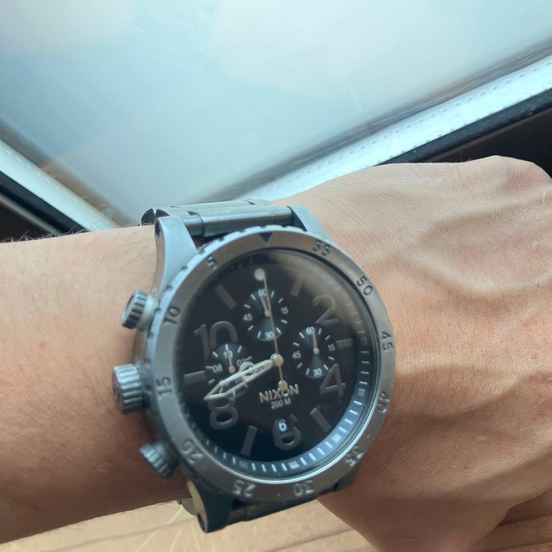 T.I.H.KNIXON 48-30 CHRONO ステンレススチール