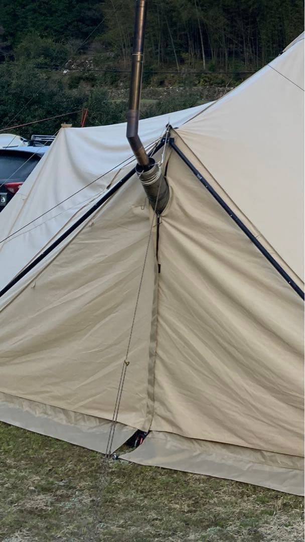 スカイパイロット（トリプルファスナー）、インナーテント、二股の極み