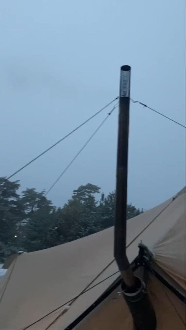 スカイパイロット（トリプルファスナー）、インナーテント、二股の極み