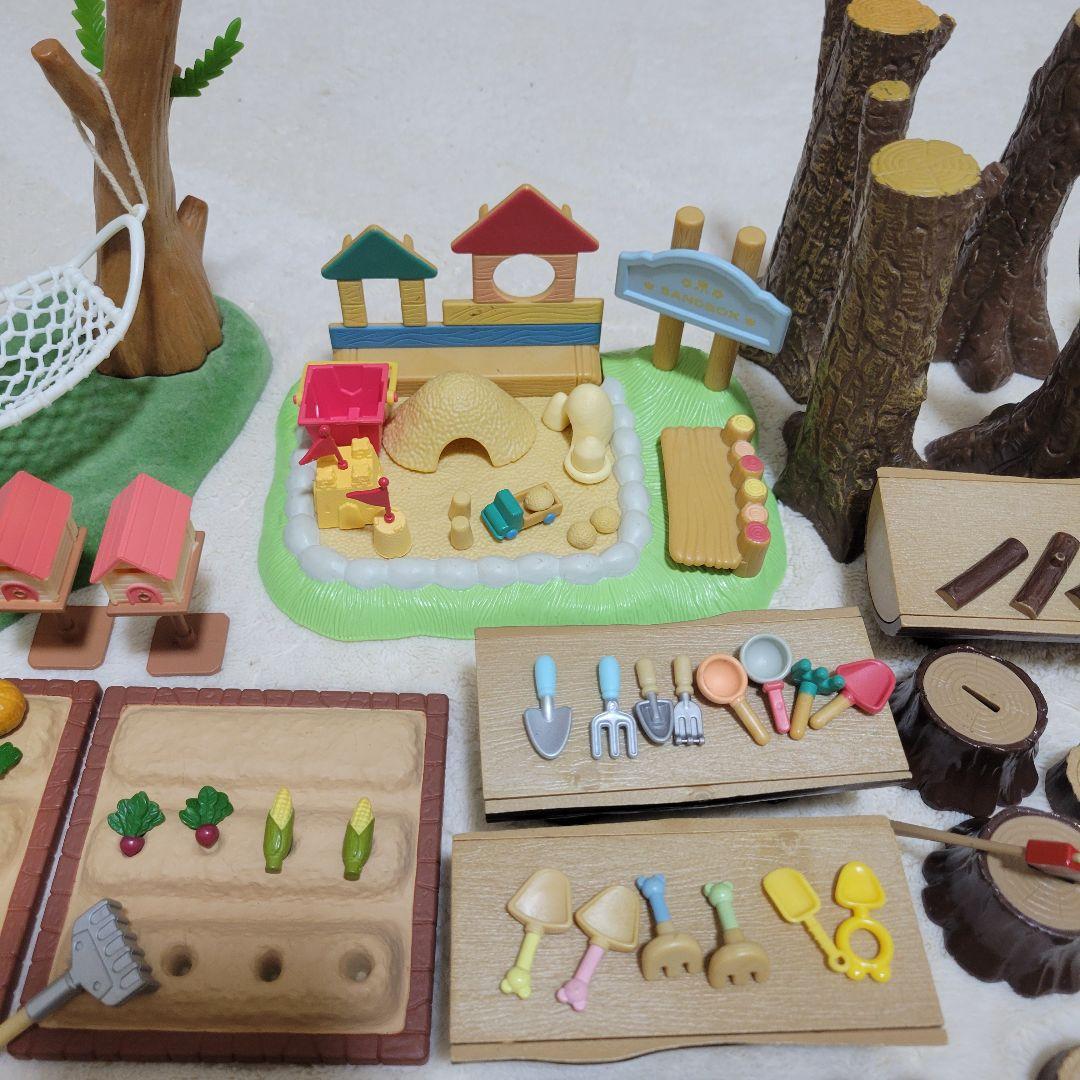 シルバニア 廃盤 ガーデンセット など まとめ売り 大量 レア