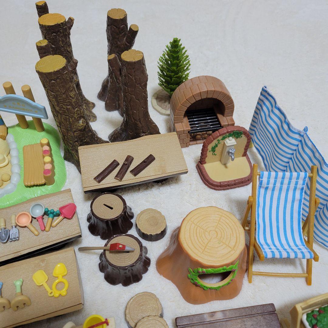 シルバニア 廃盤 ガーデンセット など まとめ売り 大量 レア