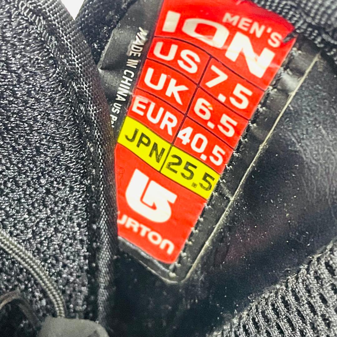 【早い者勝ち】BURTON バートン スノーボードブーツ 25.5cm 黒