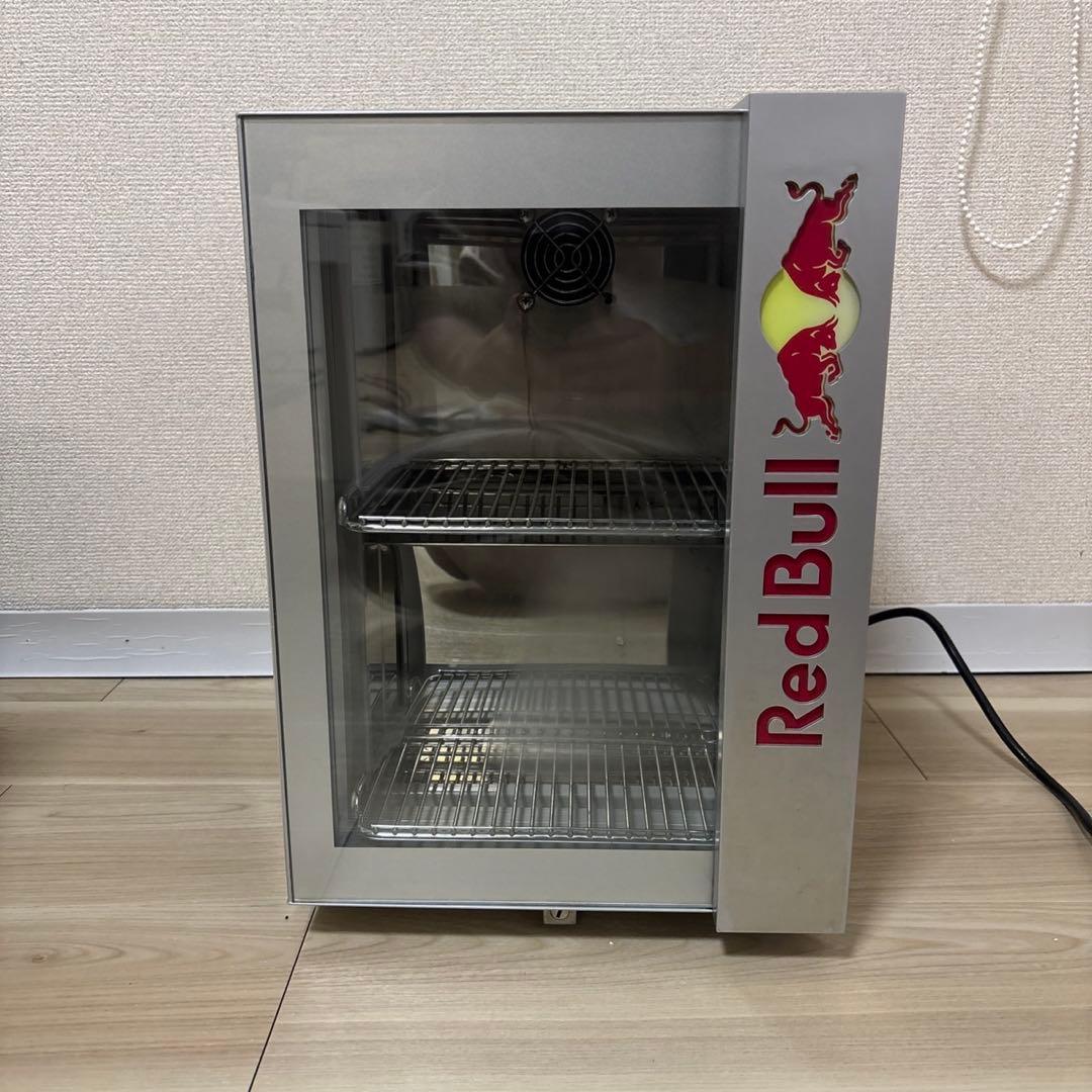 Red Bull 冷蔵ショーケース 小型冷蔵庫 非売品 レッドブル 動作確認