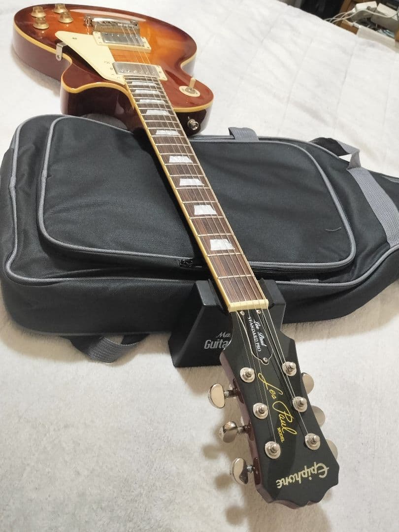 エピフォン レスポール STANDARD PRO エピフォン LP ケース付