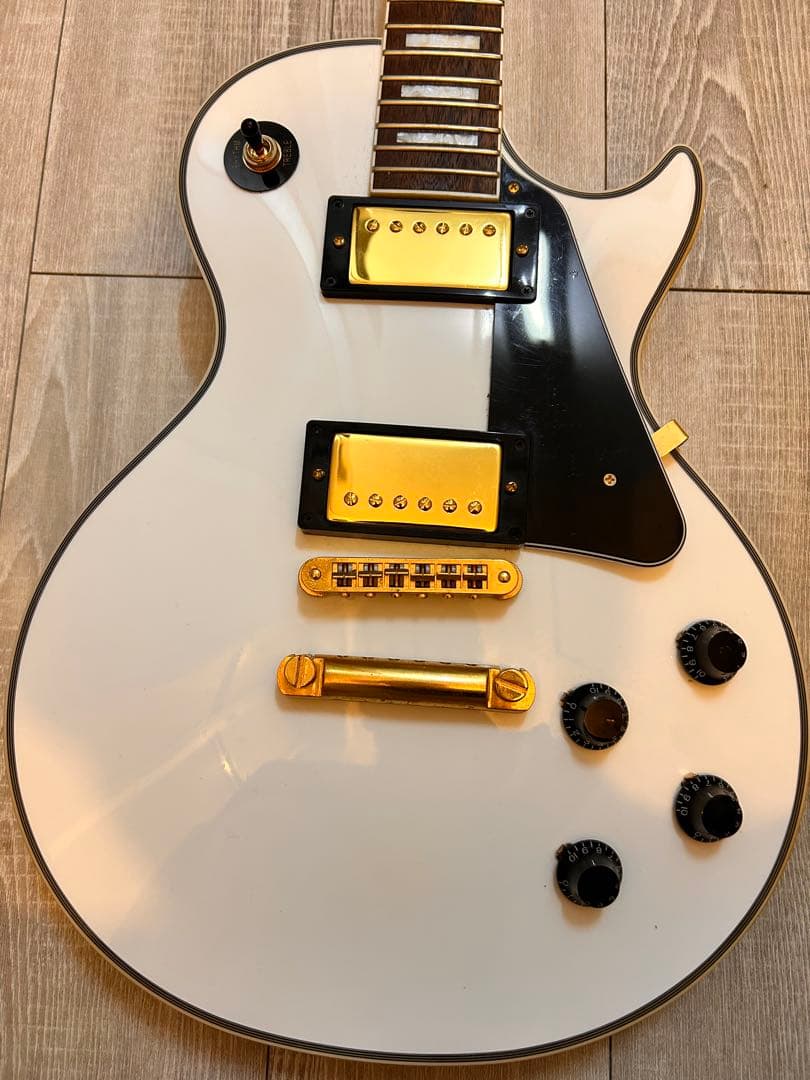 【値下げしてます！】Burny レスポールタイプ ホワイト