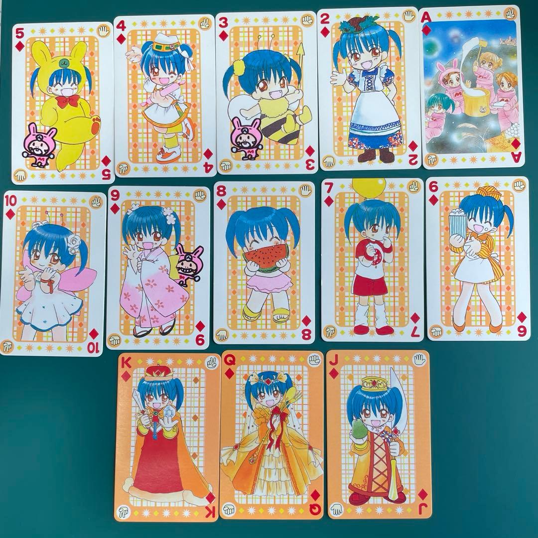 希少】ちゃお付録 ミニモニ。トランプ ぷくぷく天然回覧板 トランプ