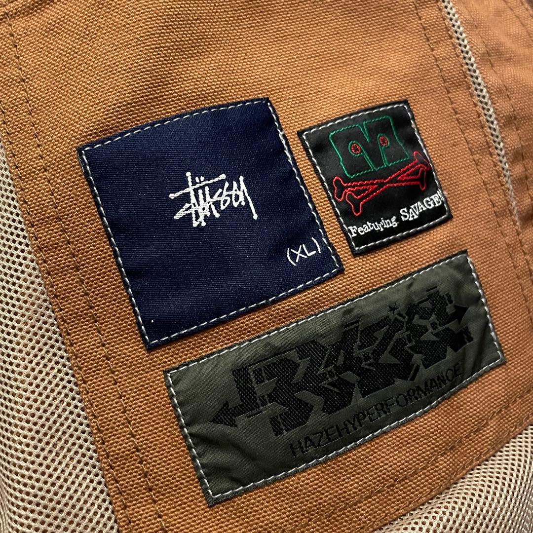 超希少サイズ carhartt haze stussy savage ジャケット - メルカリ