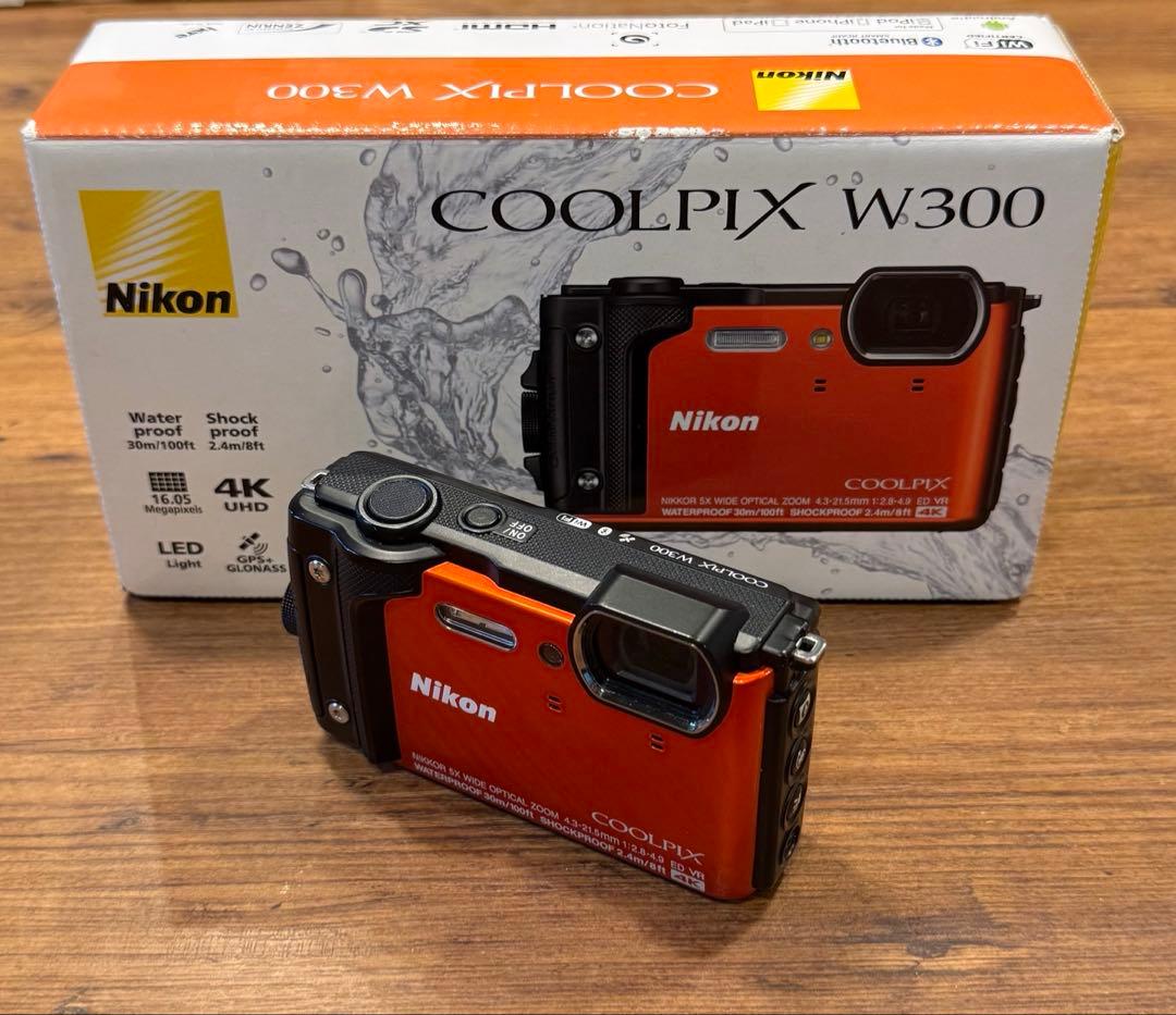 Nikon COOLPIX W300 オレンジ - メルカリ