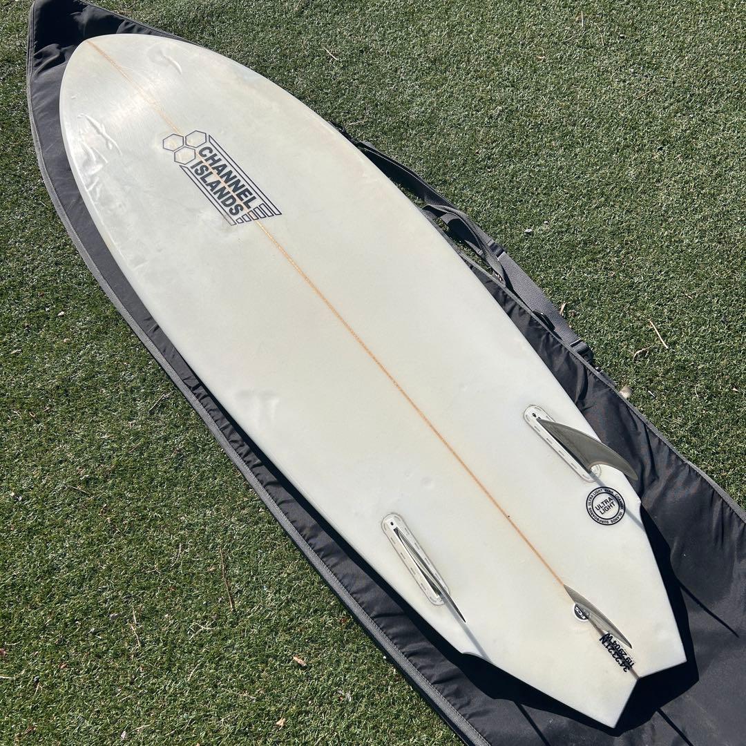 アルメリック　チャネルアイランズ　TWIN ツイン　5'9 30.7L フィン