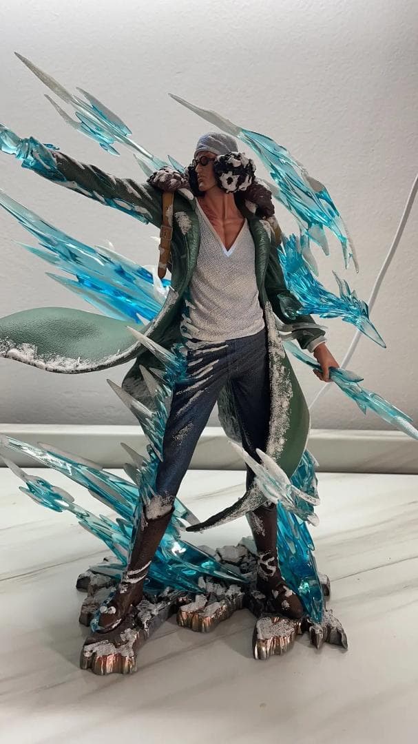 ワンピース 三大将 青キジ クザン フィギュア ガレージキット pop