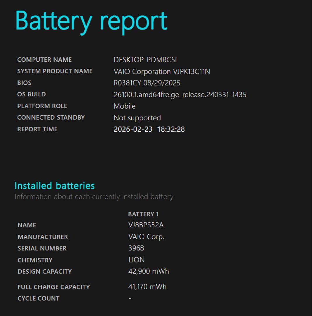 美品】【バッテリー良好】 VAIO PRO PK i5第10世代 8GB - メルカリ