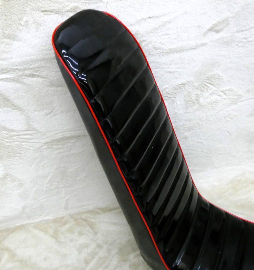 XJR400前期3段シート 黒赤エナ/三段シート60cm 4HM 400R - メルカリ