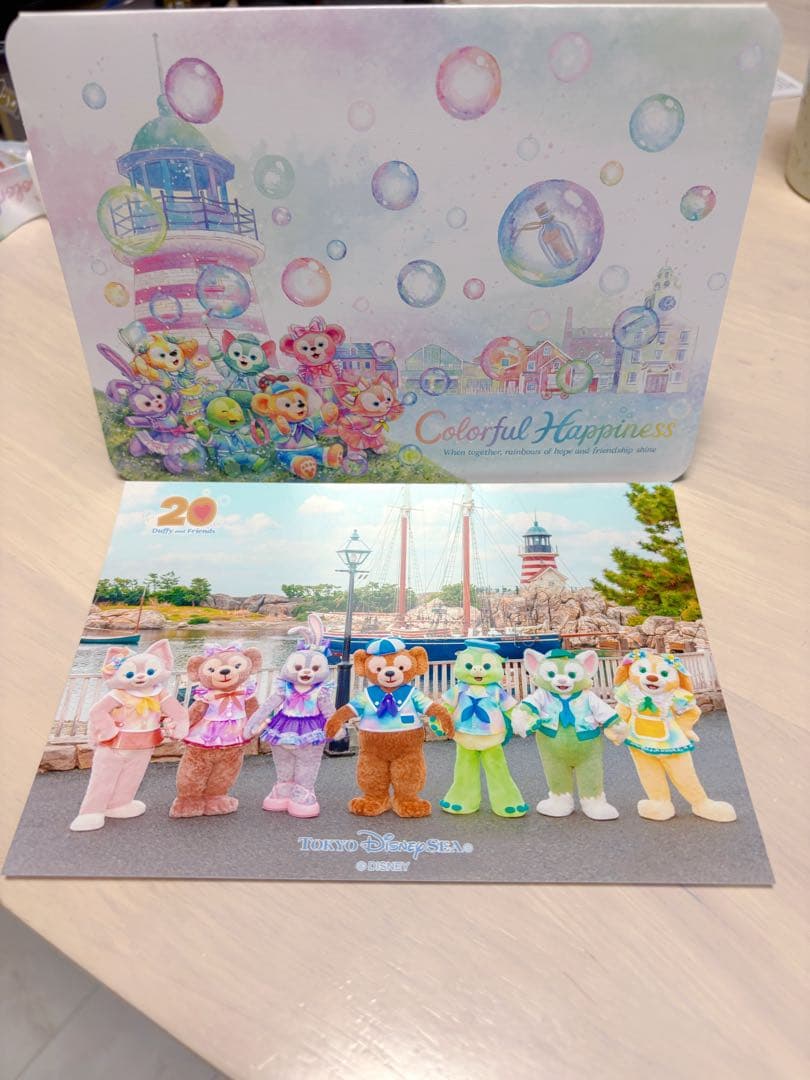 ダッフィー＆フレンズ ポージープラッシー7体（おまけ付き）