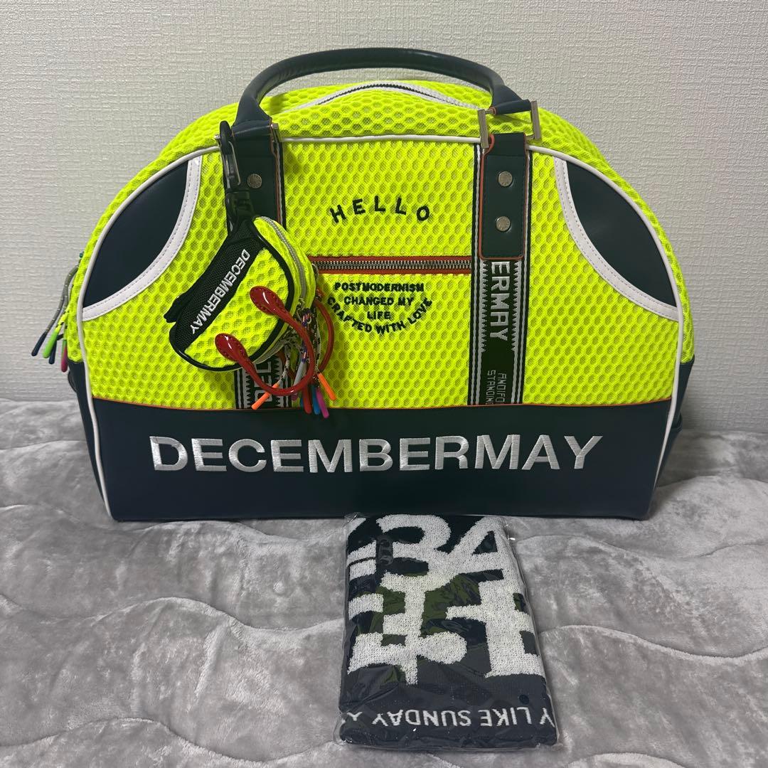 最終価格　新品　DECEMBERMAY イエロー ゴルフバッグ　ポーチ　タオル 楽天市場】 キャディバッグ > DECEMBERMAY（ディセンバーメイ