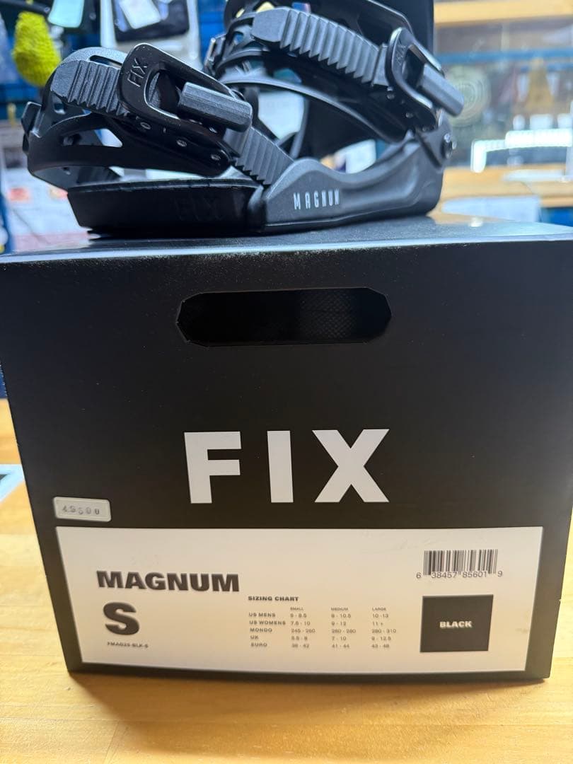 FIX MAGNUM ブラック Sサイズ 新品未使用 希少品 即決送料込み値下げ