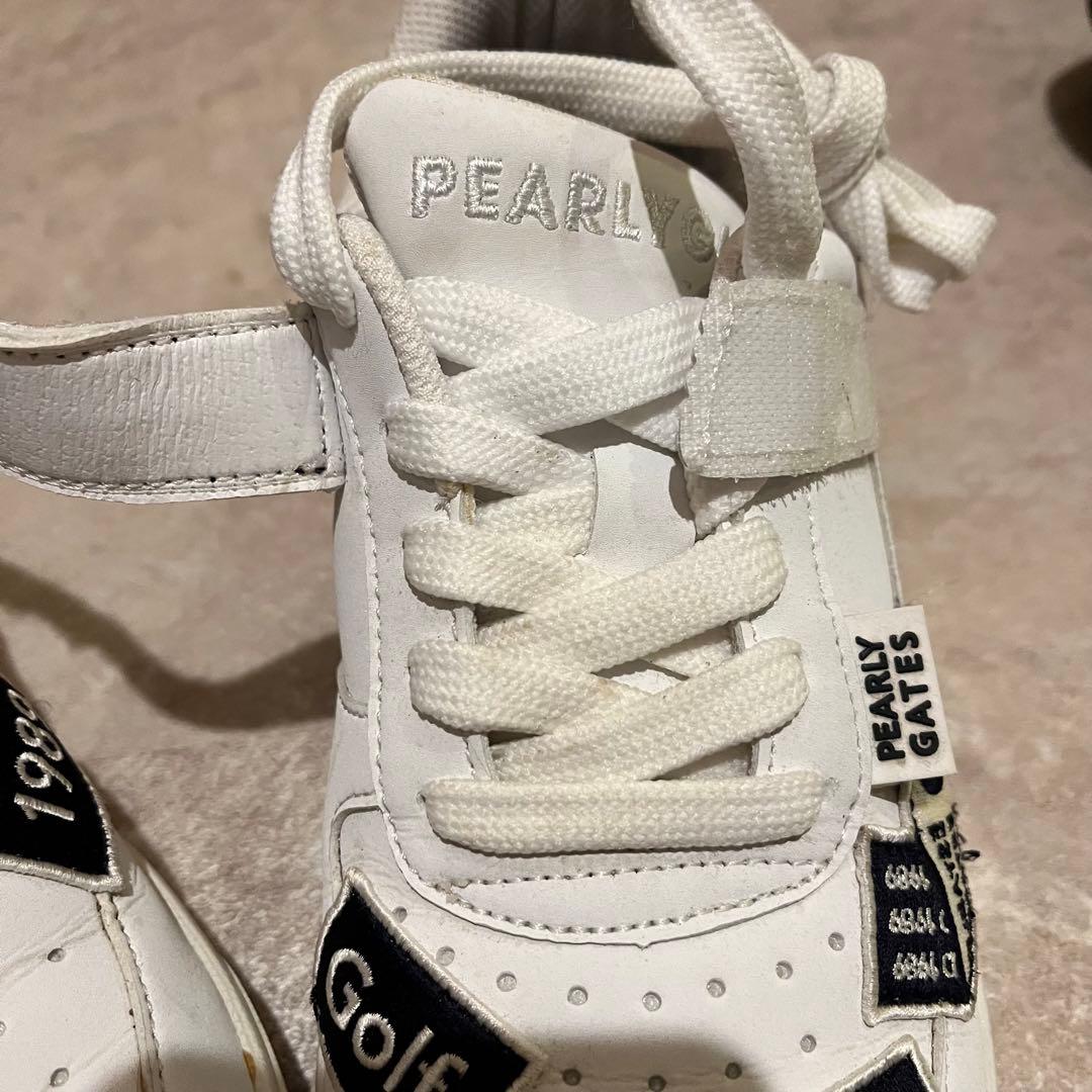 PEARLY GATES ゴルフシューズ レディース　22.5cm 靴　スパイク