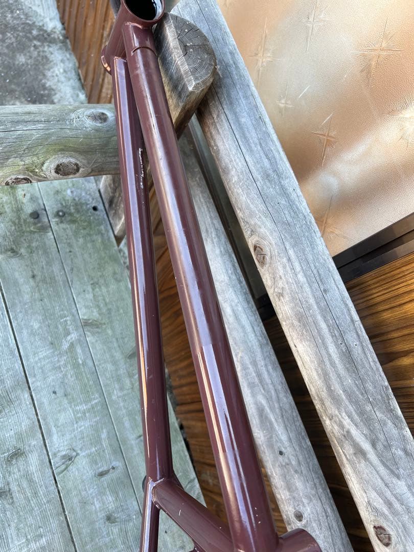 BMX フレーム LAMF SILVER FRAME 21” - メルカリ